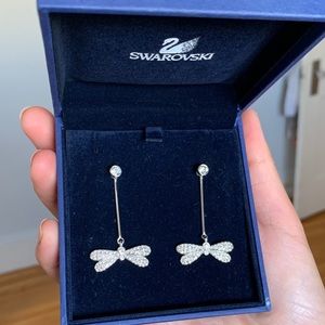 Swarovski dragonfly earrings